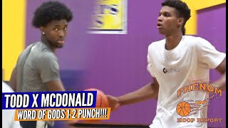 Are Isaiah Todd X Jalen Mcdonald The Hoopstates Top Duo? Mikey Maddox Open Gym Highlights