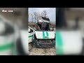Трасса Харьков-Чугуев расчищается после боевых действий