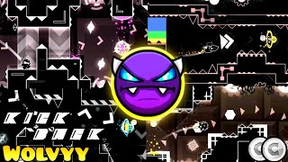 Weekly Demon | Kickback by Wolvyy (ALL COINS) - Geometry Dash 2.2 [Demon]