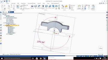 Solid edge ST10 plummer block cap