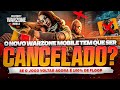 O NOVO WARZONE MOBILE VAI FALIR! SE VIER AGORA🔥🔥🔥 CALL OF DUTY WARZONE MOBILE