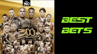 UFC 300 Best Bets