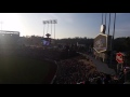 Doc Brown introduces Dodgers