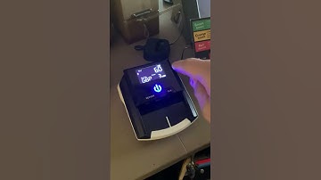 Fake note checking machine.