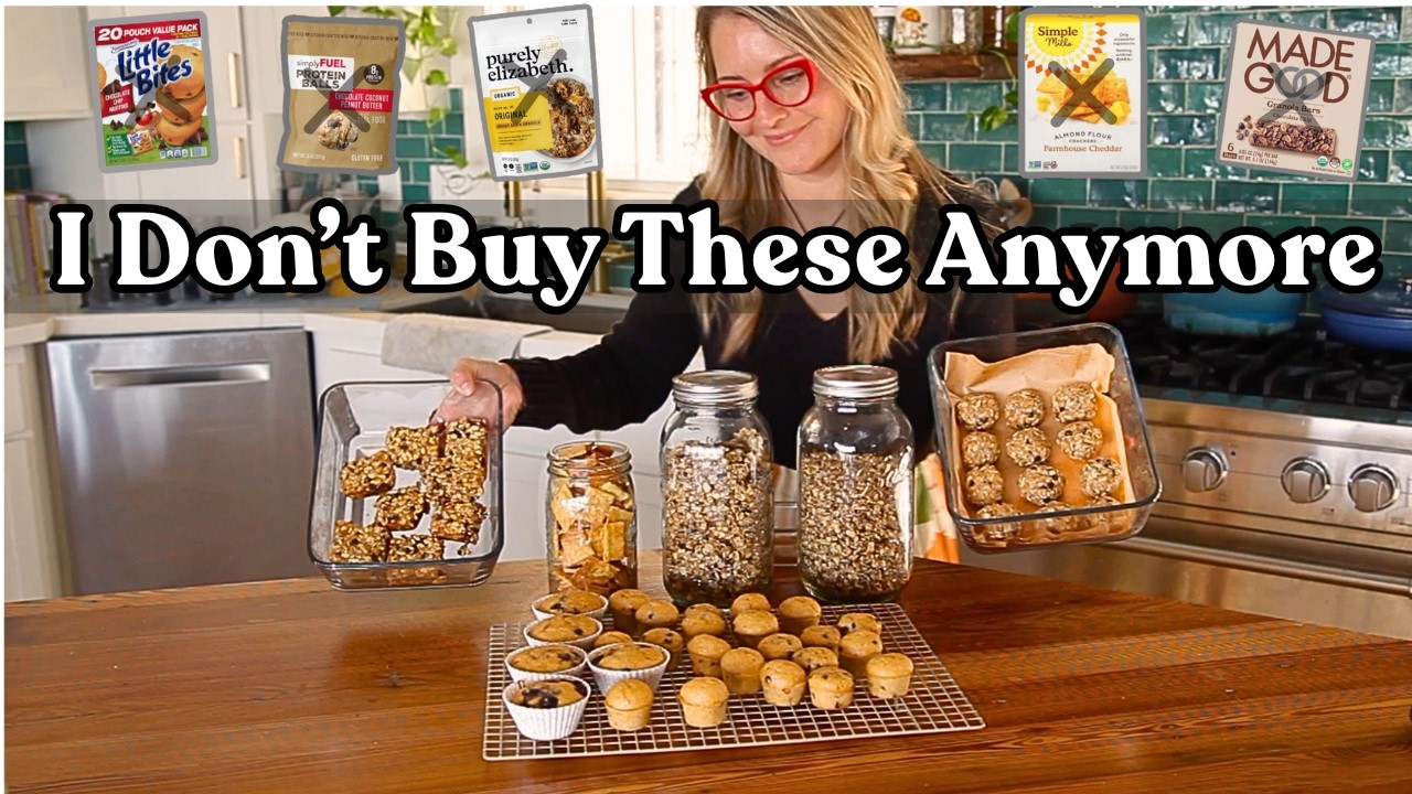 Я перестала покупать эти 5 «полезных» закусок (теперь я готовлю их сама).