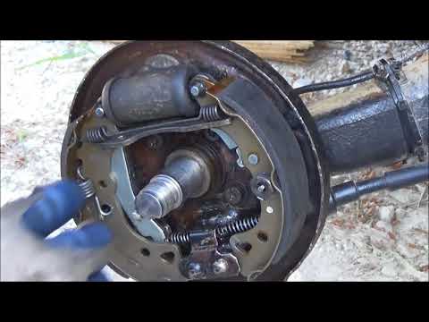 How to replace brake shoes Αντικατάσταση σιαγόνων φρένων Yiannis Pagonis