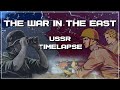 Hoi4  the war in the east  ussr timelapse