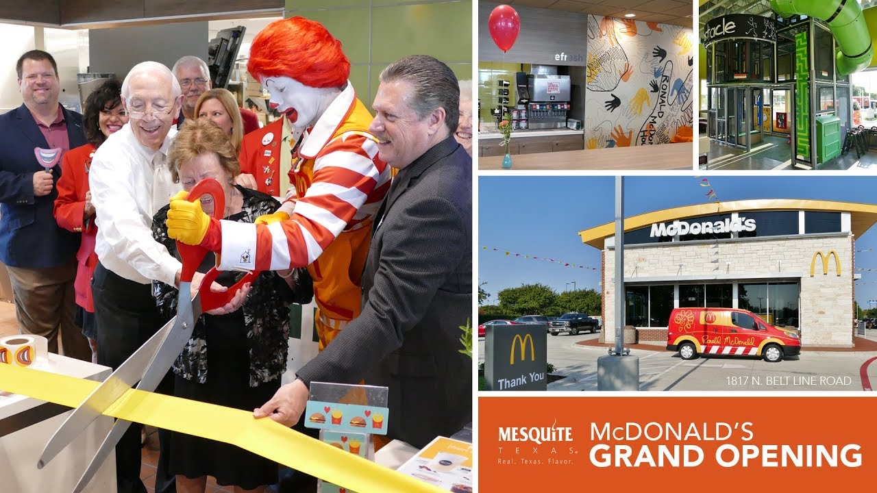 McDonald's Grand Opening YouTube