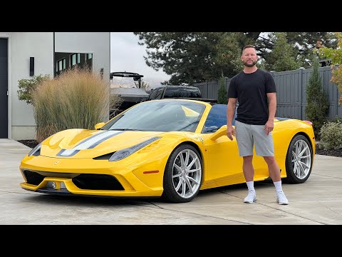 لماذا أقود سيارة فيراري 458  