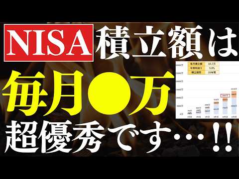 【年代・年収別】NISAの積立額は、毎月●万円やれば超優秀です…！年収300万～1000万＆20代～50代の平均額
