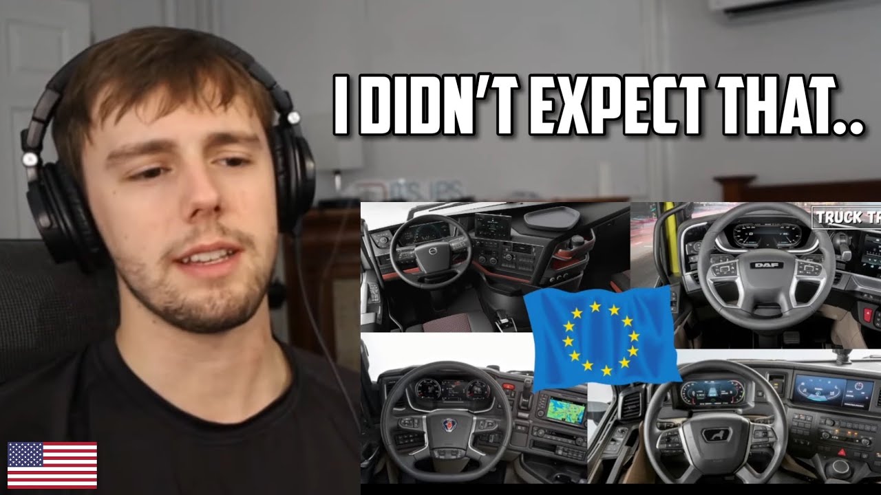 American Reacts to Why European and American Trucks are so Different