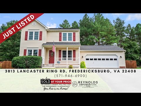 3813 Lancaster Ring Road, Fredericksburg, VA home video tour