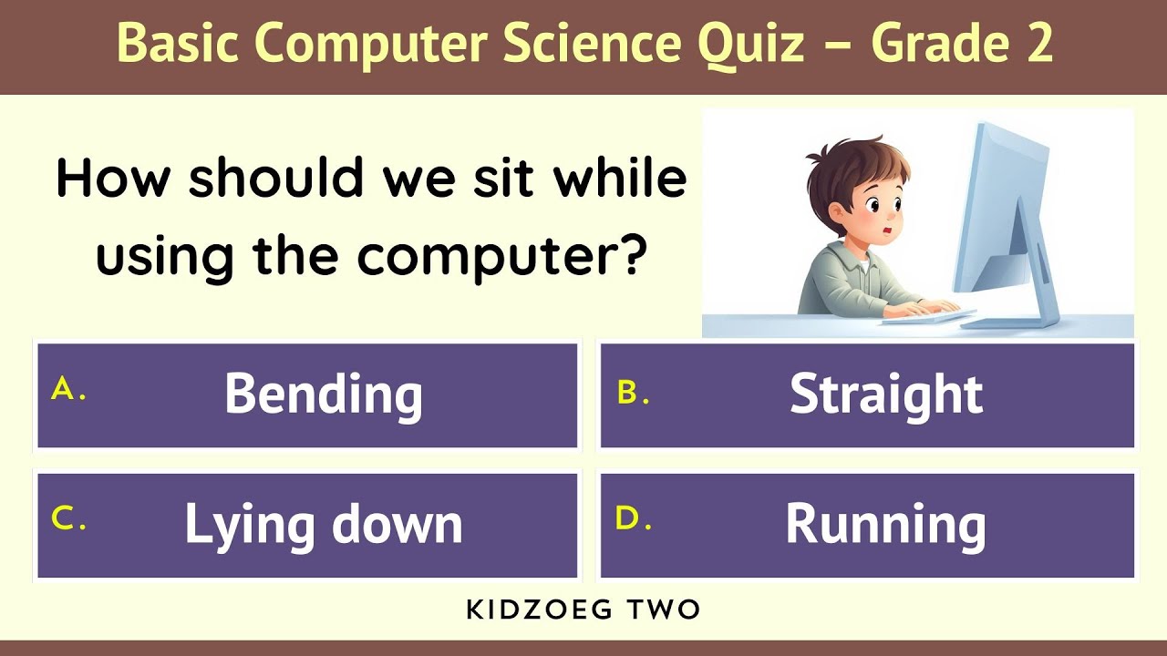 Basic Computer Science Quiz for Grade 2 | 25 Questions to Build Early ...