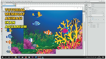 Tutorial Membuat Animasi Aquarium Dunia Laut | Adobe Flash