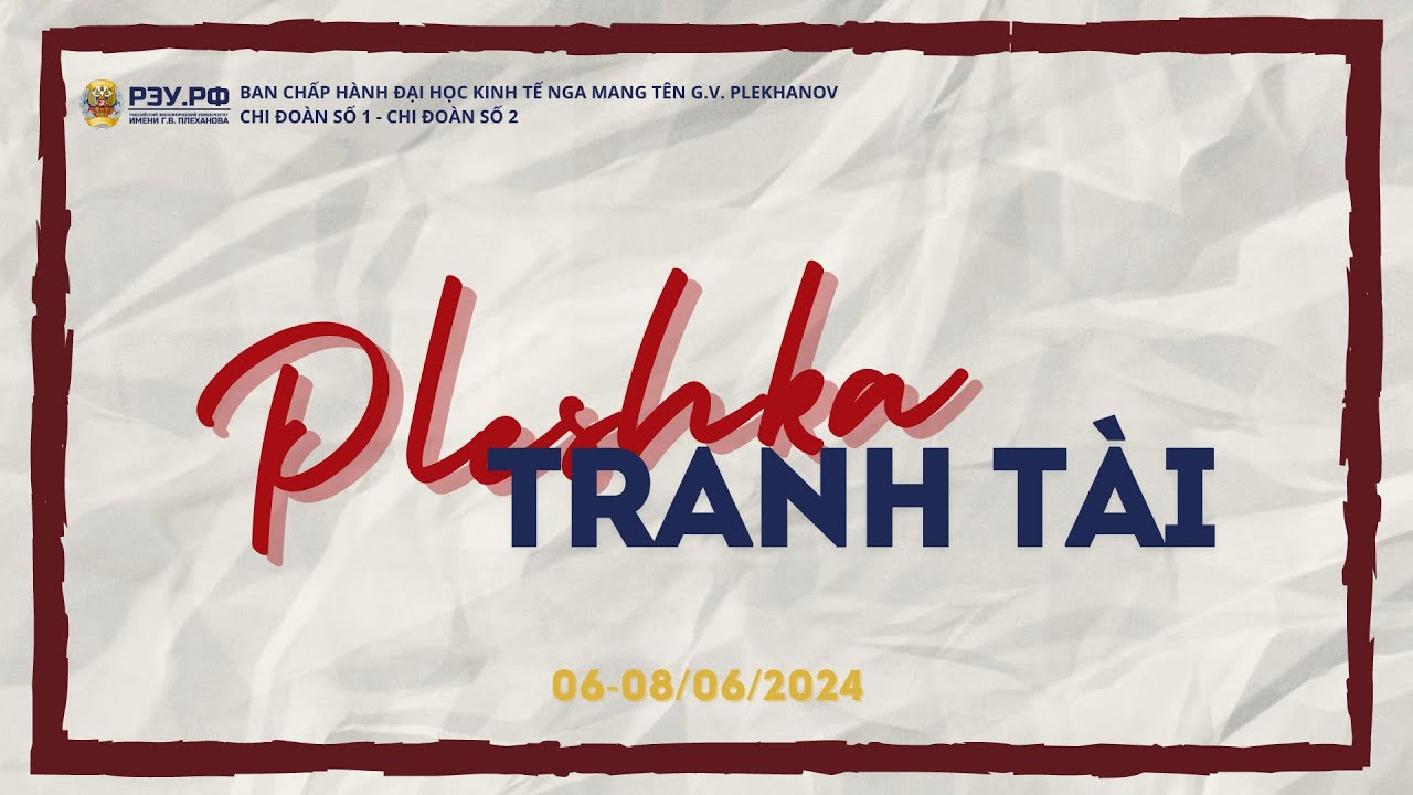 PLESHKA TRANH TÀI - BẢNG 1