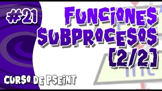 [#21] Curso de Pseint — Funciones o Subprocesos (#2)
