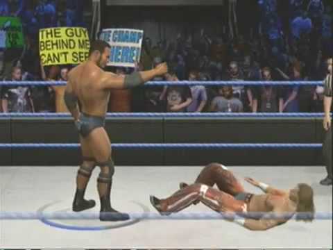 SmackDown Vs Raw 2010-The Rock vs Shawn Michals
