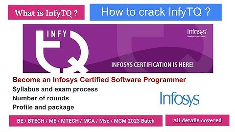 InfyTQ 2022 | Infosys Recruitment 2023 Batch! | Infosys Certified Software Programmer