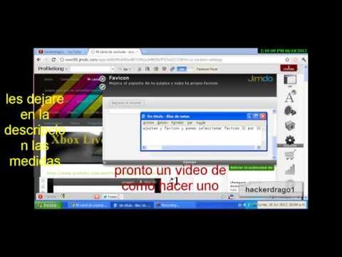 Vídeo: Com Canviar El Favicon