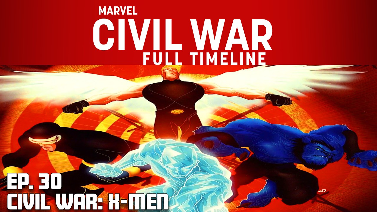 CIVIL WAR: X-MEN | Civil War Full Timeline - YouTube