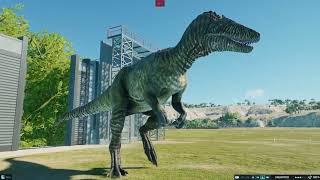Chilantaisaurus New Species Mod (Sneak Peak) - Jurassic a world Evolution 3