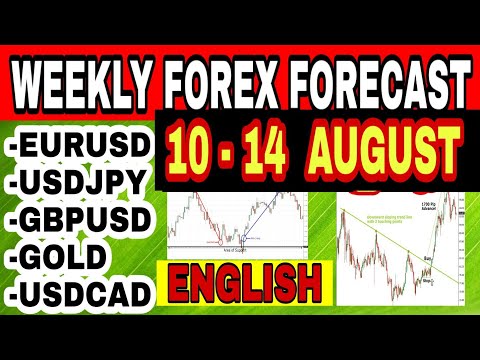 ( 10 -14 August ) weekly forex forecast | EURUSD / GBPUSD / USDJPY / GOLD | forex trading | English