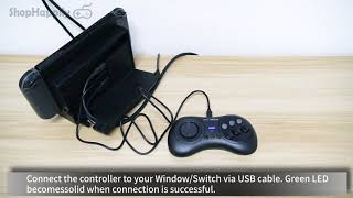 8bitdo M30 2.4G Bluetooth wireless gamepad  for Sega Genesis Mega Drive