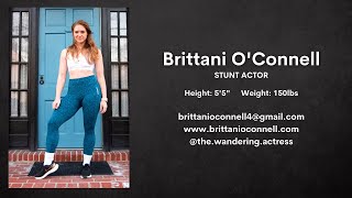 Brittani O'Connell Stunt Acting Reel 2022