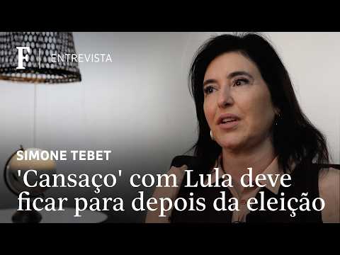 Simone Tebet diz que 'cansaço' com Lula deve ficar para depois das eleições