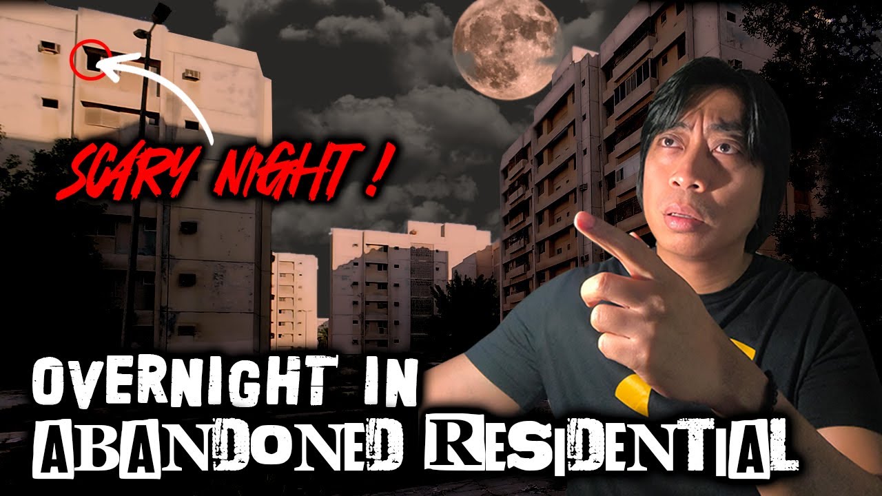 Overnight in Saudi Arabia Abandoned Housing | Scary Night ❗