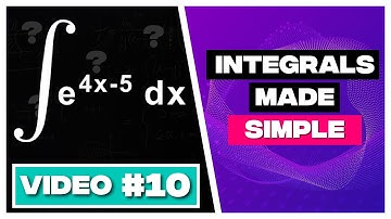 Integral ∫ e^(4x-5) dx - How To Solve in  8 EASY Steps (Watch Video Tutorial) - SBNH Academy ✅