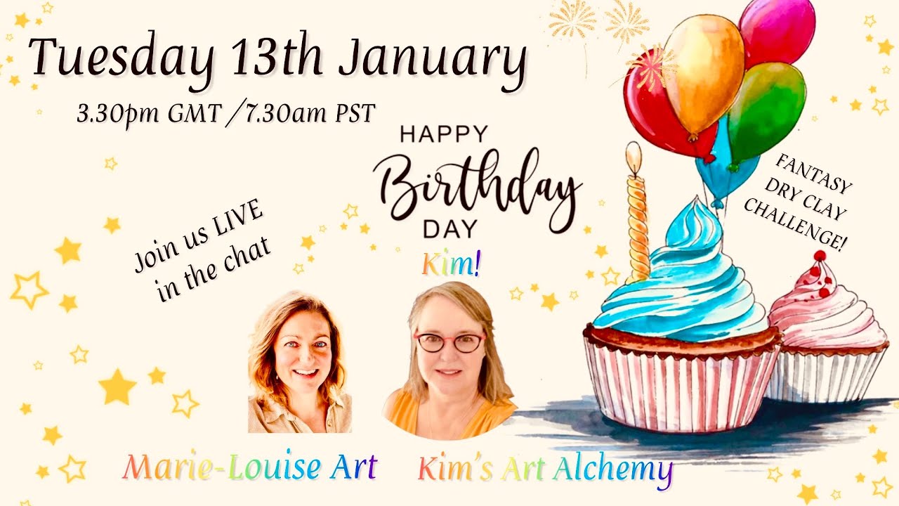 Easy Magical Mushroom Fairy House Jar DIY | Air Dry Clay Tutorial 🍄  @KimsArtAlchemy Birthday 🎉