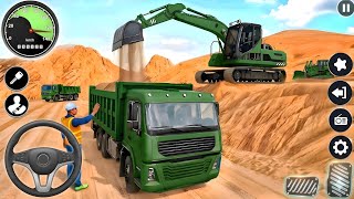 👷City Road Construction Simulator 3D 🚧 | Heavy Excavator & Truck - Android Gameplay screenshot 3