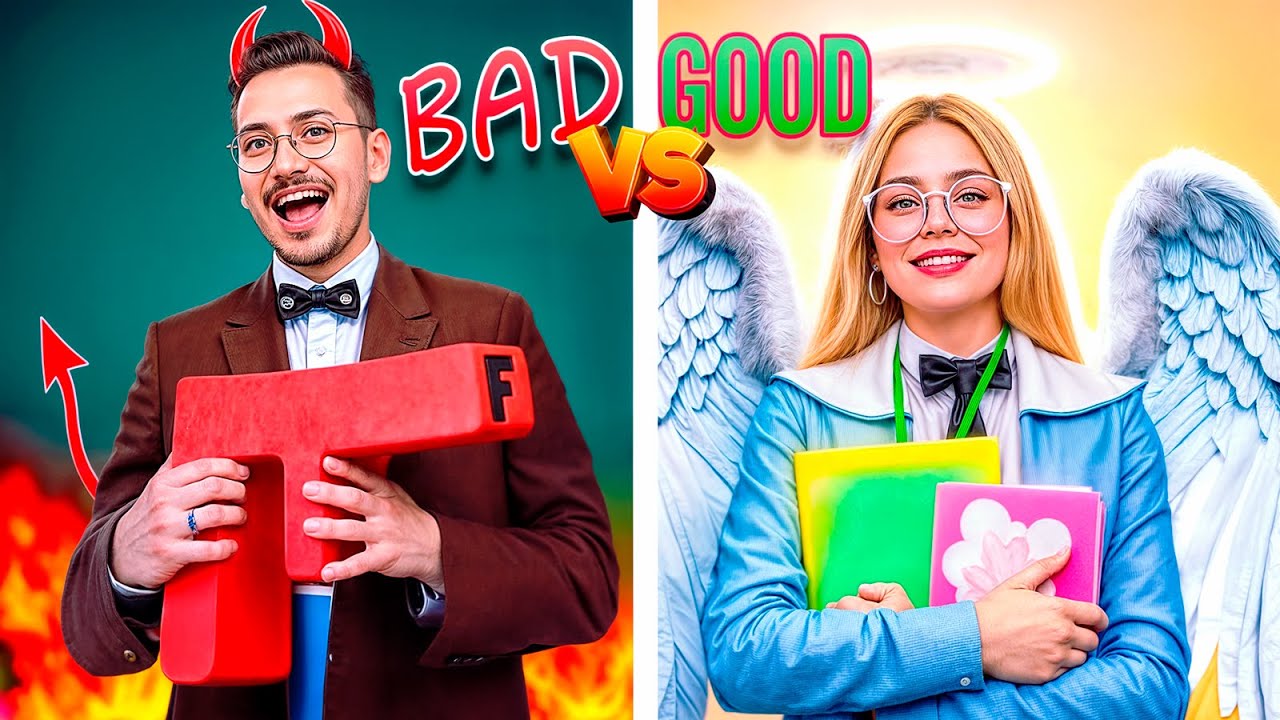 Мы Разоблачили большую школьную тайну! Хороший против Плохого учителя!