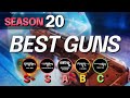 NEW SEASON 20 WEAPONS TIER LIST - BEST and WORST GUNS - Apex Legends Guide
