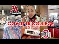 I got covid in college & sent to a hotel vlog | crazy experience | OSU