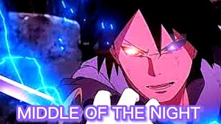 Naruto 🔥 and Sasuke Uchiha 😈 VS Momoshiki [AMV] Middle of the night.
