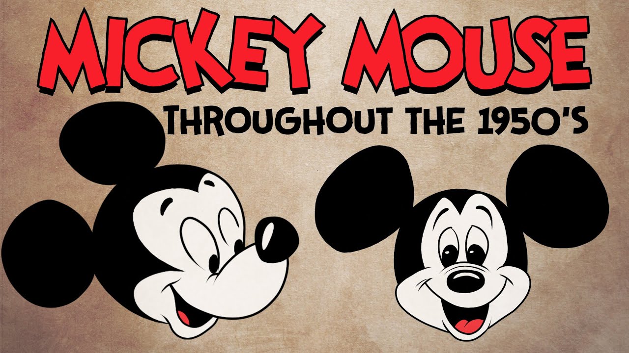 How to Draw Mickey Mouse in the 1950's: Mickey Mouse Club - YouTube