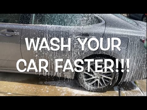  SwiftJet Car Wash Foam Gun + Microfiber Wash Mitt - Car Foam  Sprayer - Foam Cannon Garden Hose - Spray Foam Gun Cleaner - Car Wash Kit -  Car Accessories for