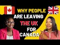 Comparison between Canada and the UK and why people are leaving the UK for Canada | Faithojone