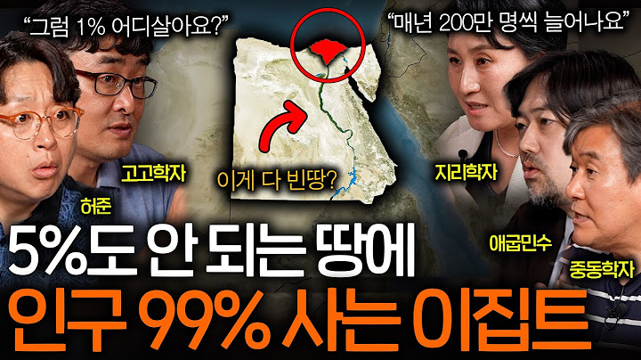 고대 이집트 자리가 사기급인 이유(나일강의 축복 ㅋㅋ)ㅣ역사를 보다 EP.49