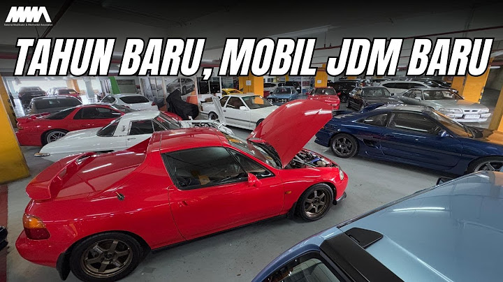 GREBEK SHOWROOM MOBIL-MOBIL JDM 2 PINTU, RARE SEMUA!