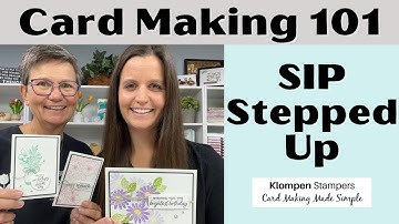 Card Making 101, Class 8: Simple Ways To Step Up Your Cards