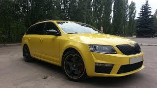 Skoda Octavia RS III СЕКРЕТ БЫСТРОГО УНИВЕРСАЛА  !!! ТЕСТ ДРАЙВ !!! ОБЗОР !!!