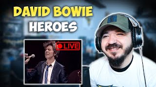 DAVID BOWIE - Heroes (Live in Berlin) | FIRST TIME HEARING REACTION