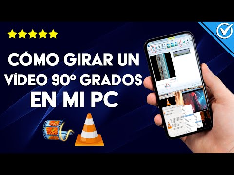 ¿Cómo girar un vídeo 90° grados en mi PC con VLC o MOVIE MAKER?