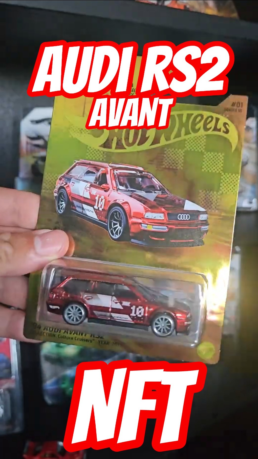 Hot Wheels NFT Audi RS2 Avant *opening* - YouTube