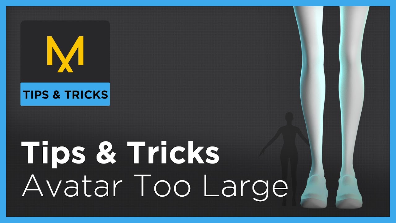 Tips & Tricks: Troubleshooting - Avatar Too Large - YouTube