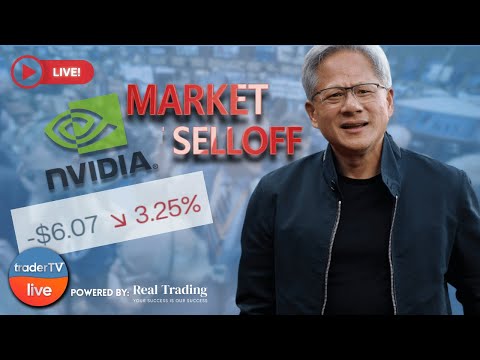 MARKET SELLOFF🚨 $AAPL & $NVDA Valuation Worries + Hawkish Fed | Live Trading Nov 14