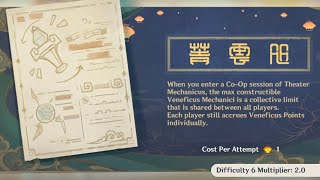 [Genshin Impact] Theater Mechanicus | Difficulty 6 Multiplier: 2.0 (Co-Op Mode) | Lantern Rite Event